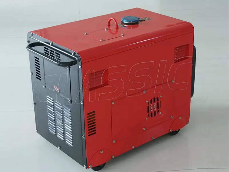 7 kW superstille 3-fase dieselgenerator