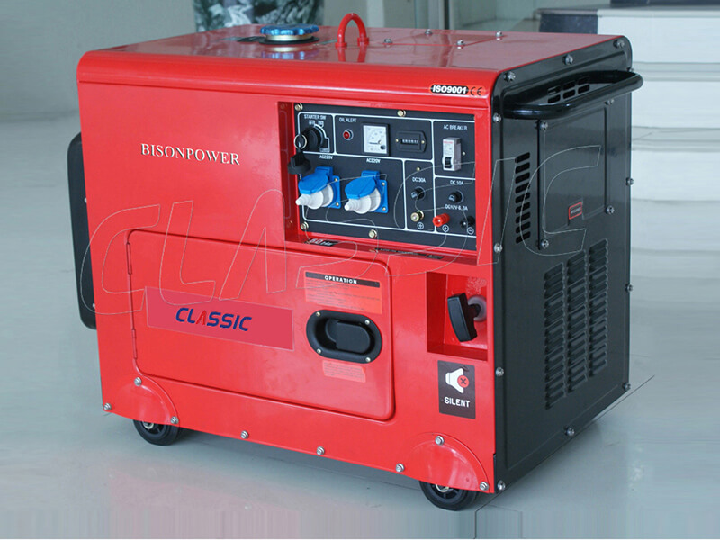 7 kW superleiser 3-Phasen-Dieselgenerator