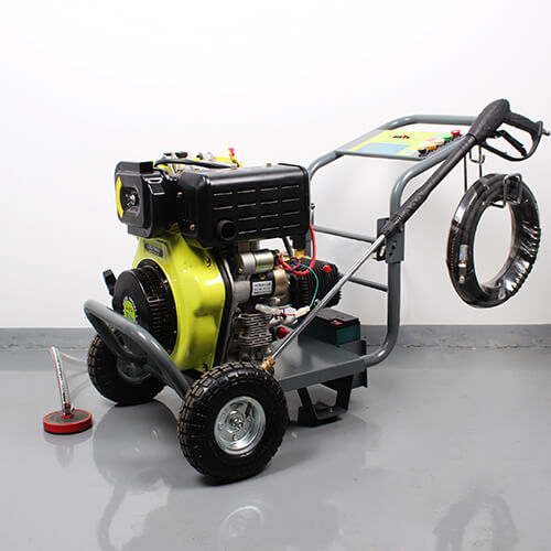 BISON diesel pressure washer