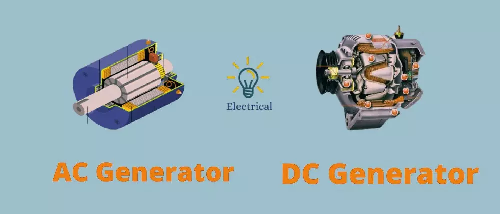 AC-generator versus DC-generator