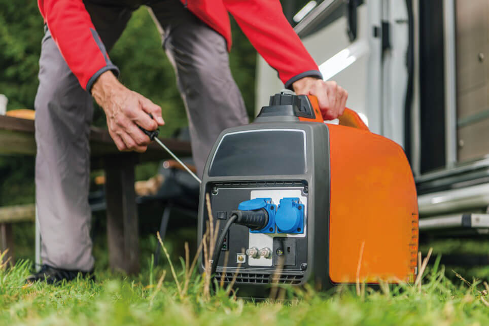 Rückstoßstart-Wechselrichtergenerator