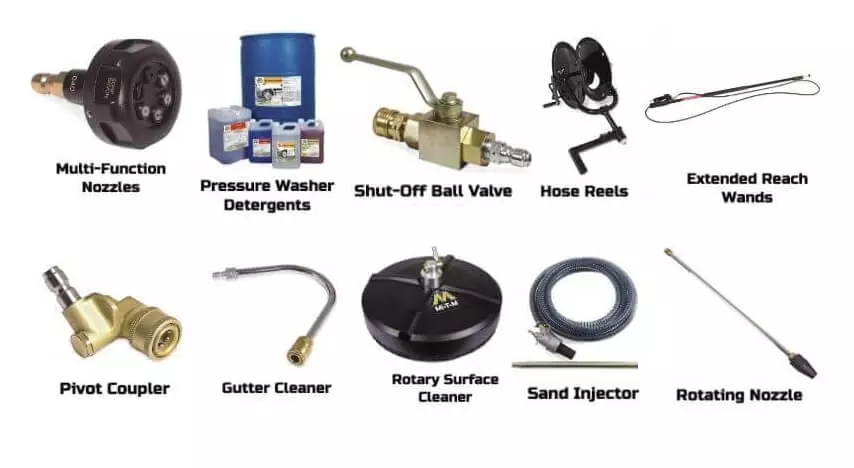 pressure washer spare parts