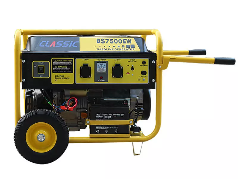 Generador eléctrico doméstico monofásico