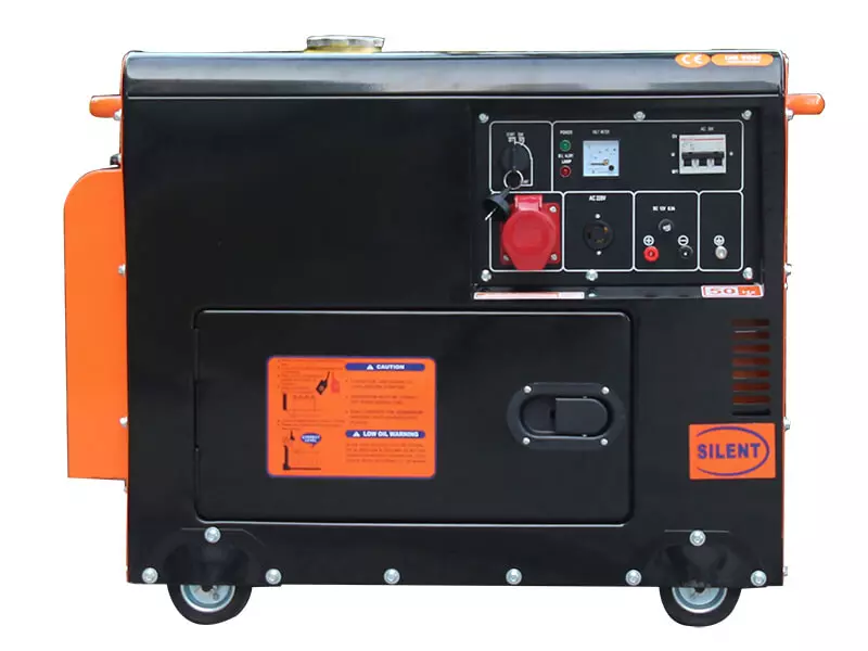 generatore silenzioso portatile diesel con ATS