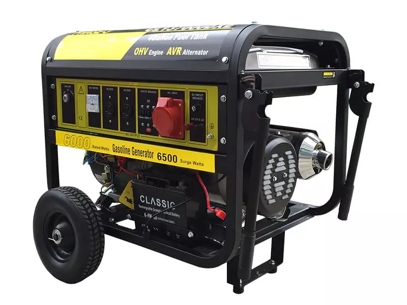 Generator zasilany propanem o mocy 6 kW