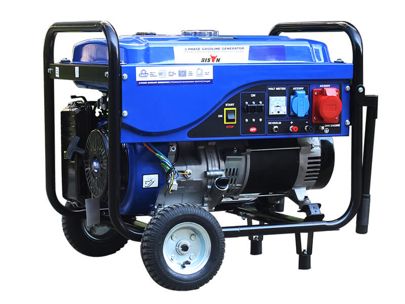 6kw key start lpg generator