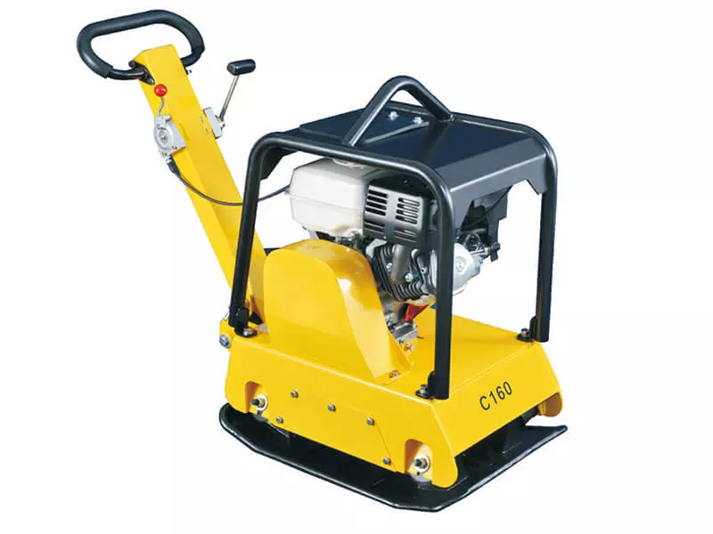 reversible vibrating tamper plate compactor