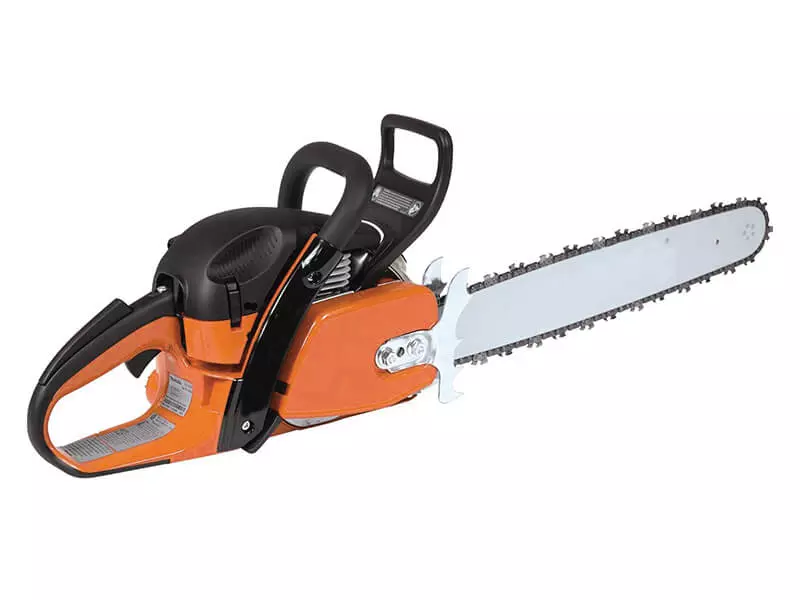 18 in. electric start chainsaw