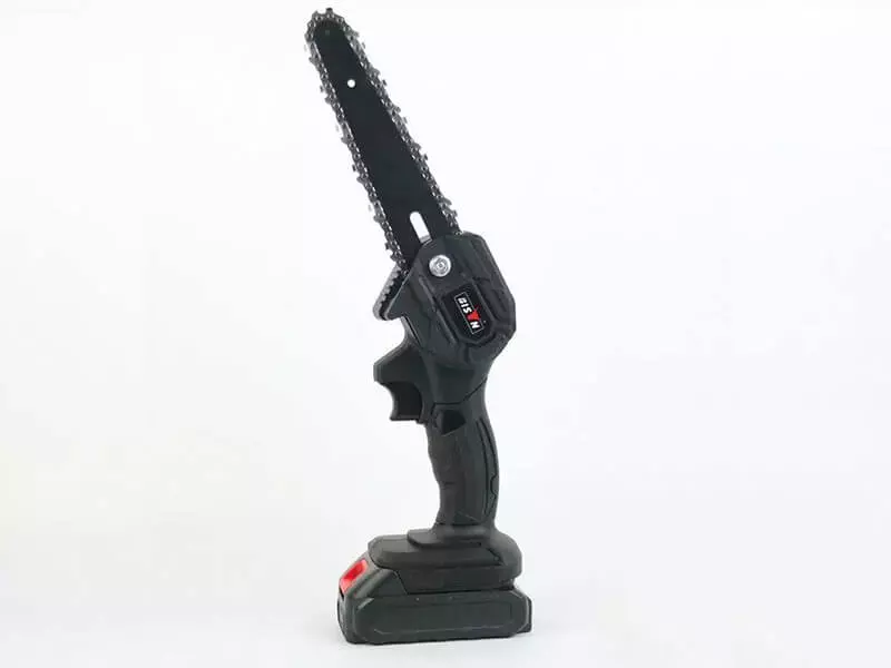 Mini motosierra de mano a batería de 4 pulgadas