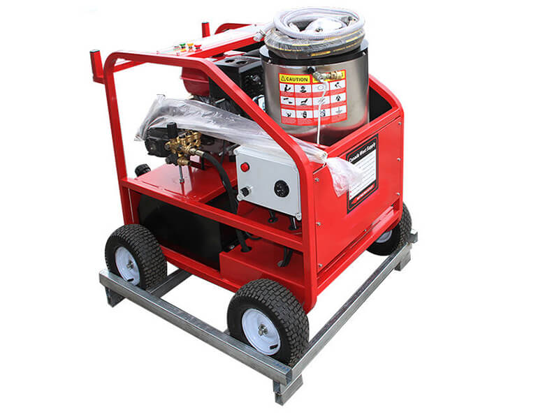 Hidrolavadora comercial con calefacción de 4000 psi