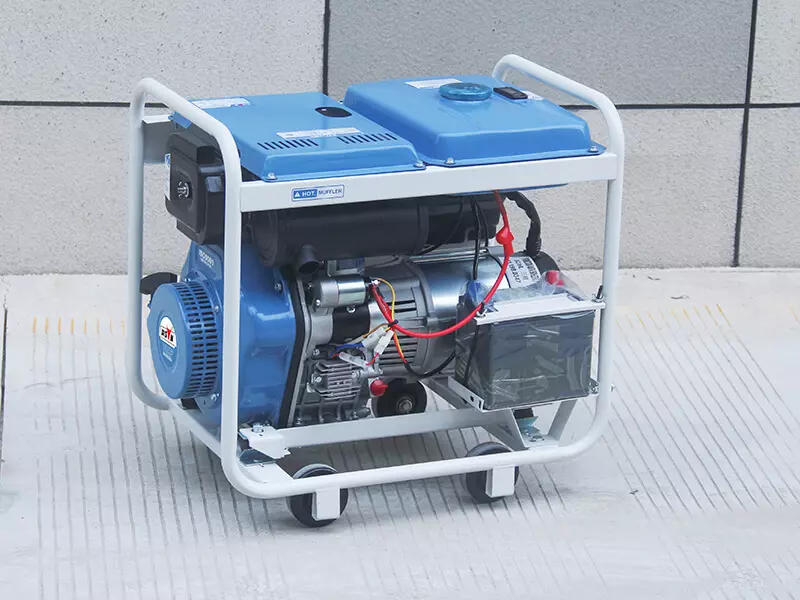 Tragbarer einphasiger 3-kW-Dieselgenerator