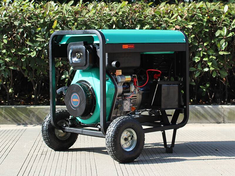 Pequeño generador diésel de 4 tiempos
