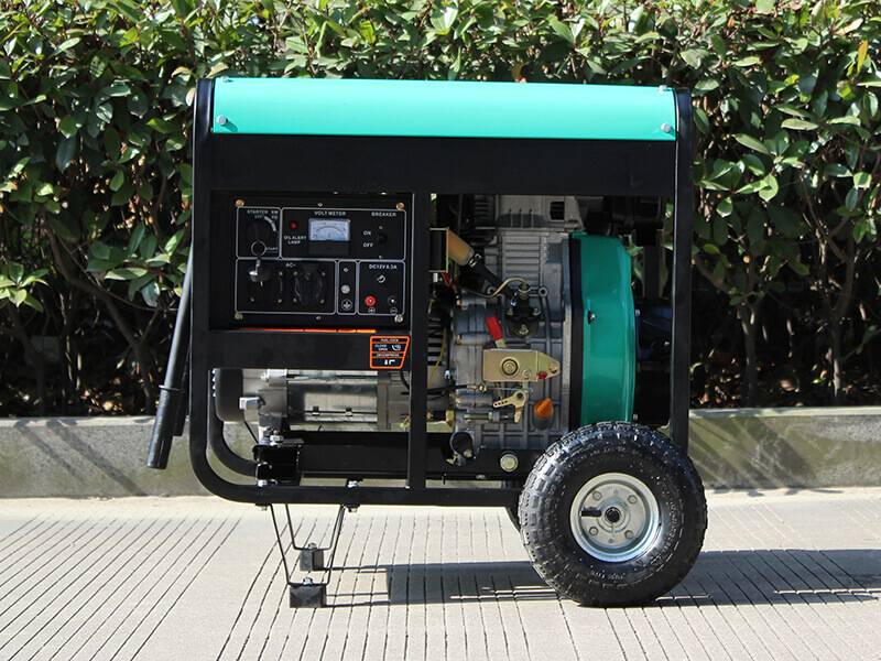 Pequeño generador diésel de 4 tiempos