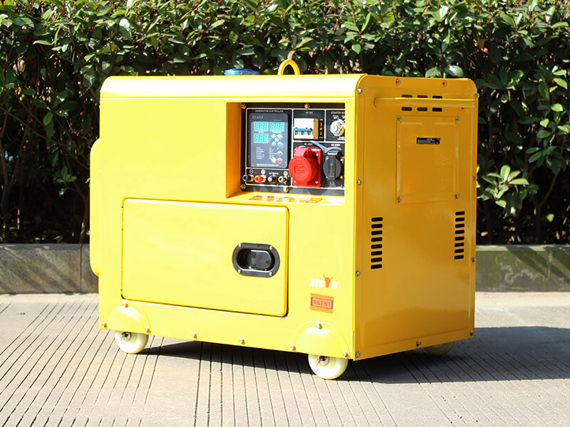 5 kW 186f diesel-elektrische stroomgenerator