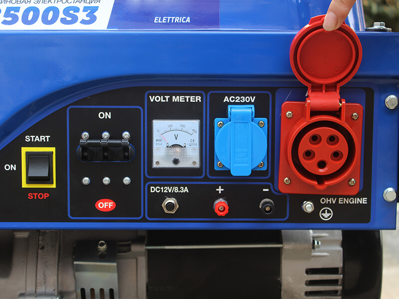 Generador de GLP con arranque por llave de 6 kW