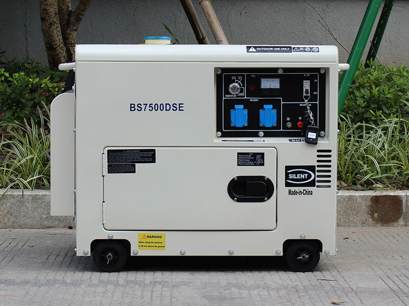 Generador eléctrico de arranque remoto de 380v y 6kw