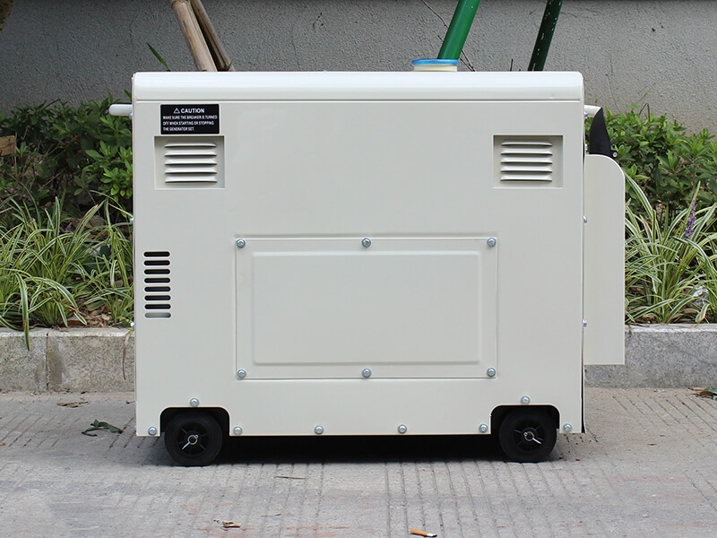 Generador eléctrico de arranque remoto de 380v y 6kw