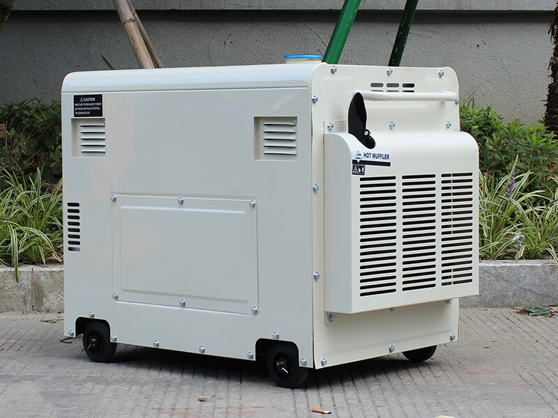 380 V 6 kW elektrischer Fernstartgenerator