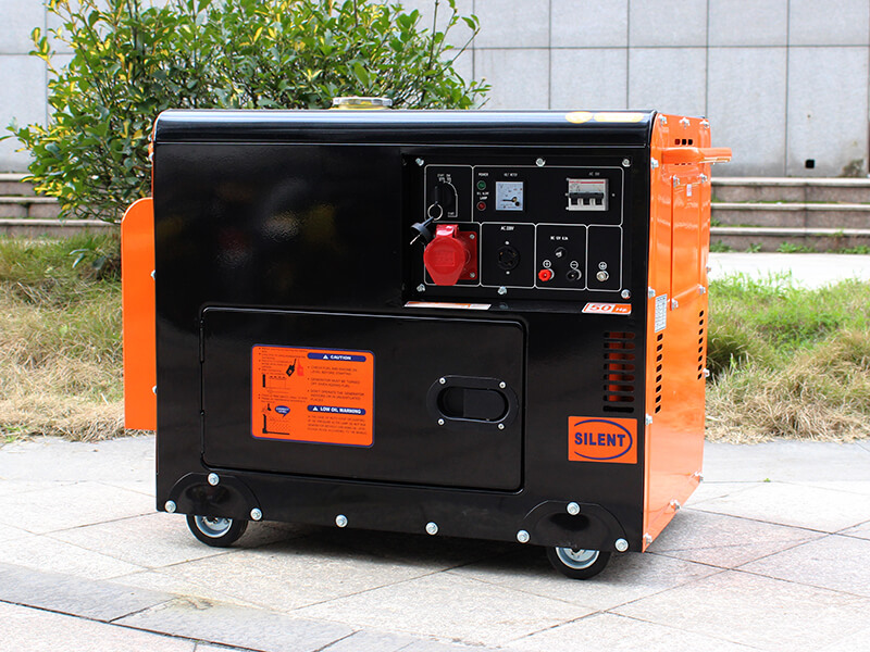 diesel portable quiet generator with ATS