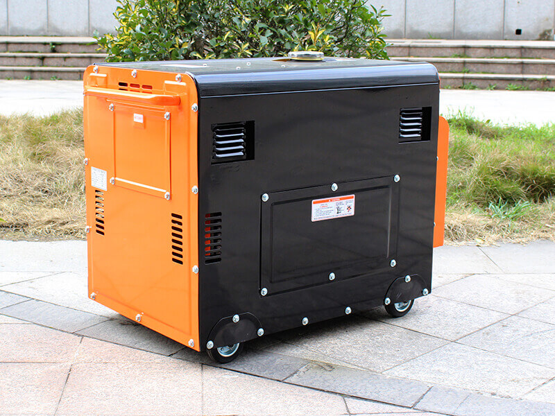 Tragbarer, leiser Dieselgenerator mit ATS