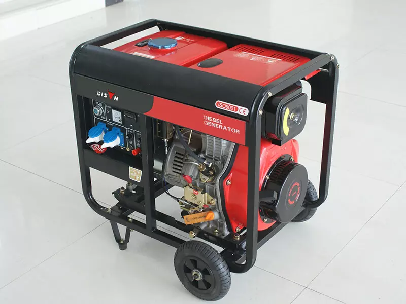 portable diesel engine generator