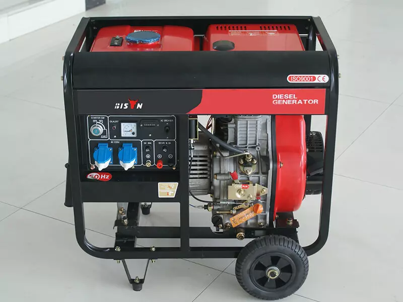 generatore portatile con motore diesel