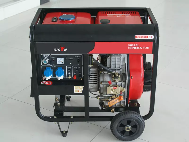 generador de motor diesel portátil