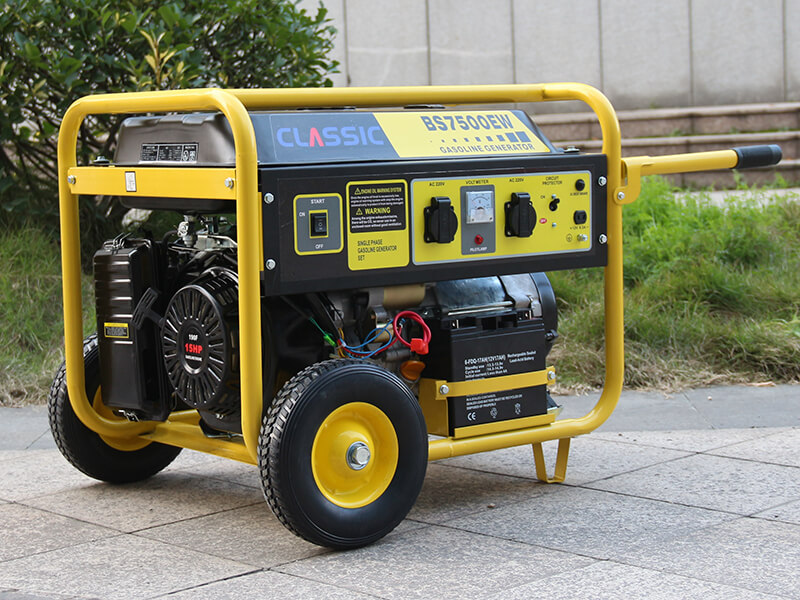Generador eléctrico doméstico monofásico