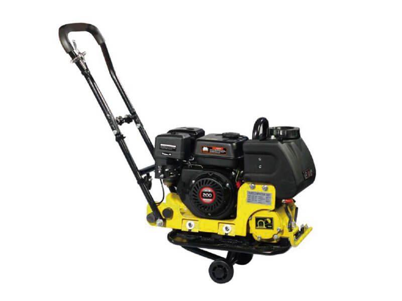 Compactador de placas vibratorias con motor de gasolina