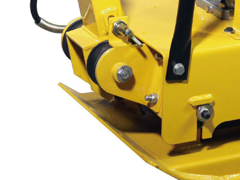 Compactador de placas vibratorias de maquinaria central de 25 kN y 5,5 HP