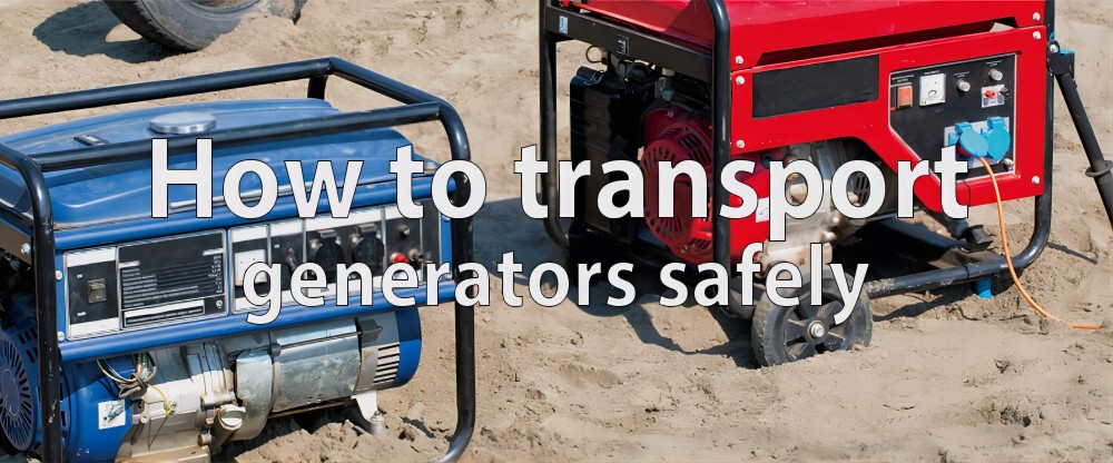 Cómo transportar generadores de forma segura
