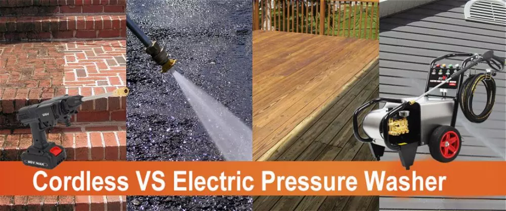 Cordless VS Electric Pressure Washer
