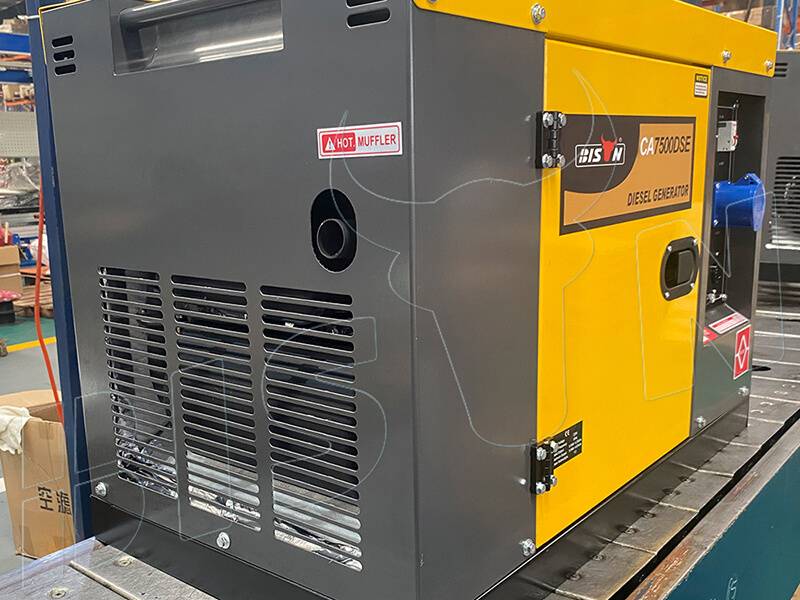 leiser Dieselgenerator mit Autostart