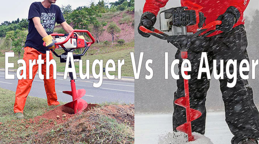 earth auger vs ice auger