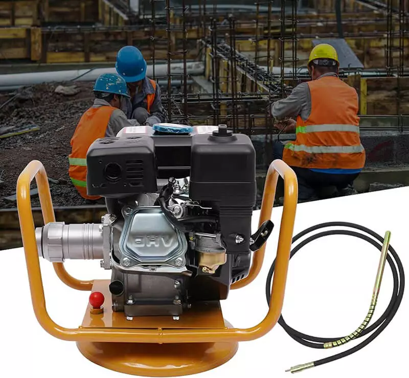 how to use a concrete vibrator