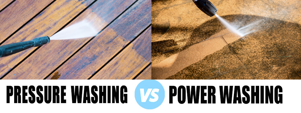 pressure washing vs power washing