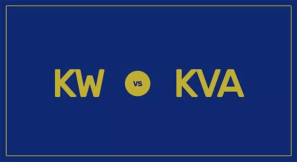 qual è la differenza tra kw e kva?