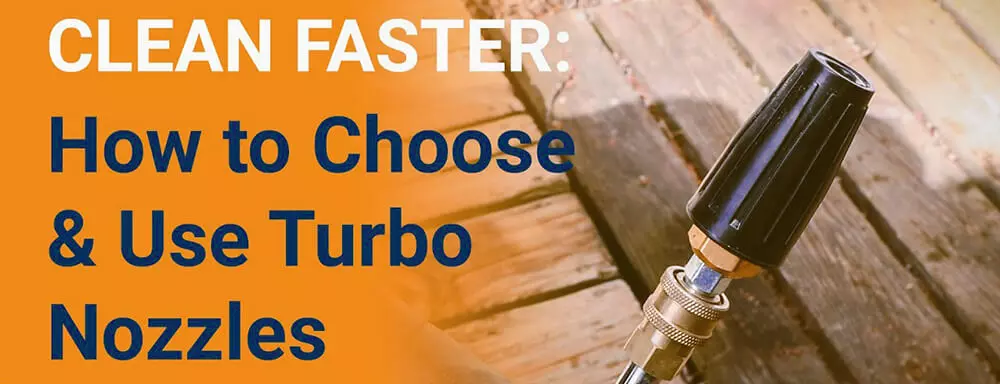 Cómo elegir una boquilla turbo