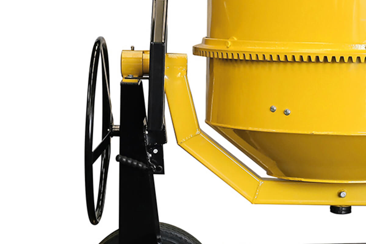 400l towable concrete mixer