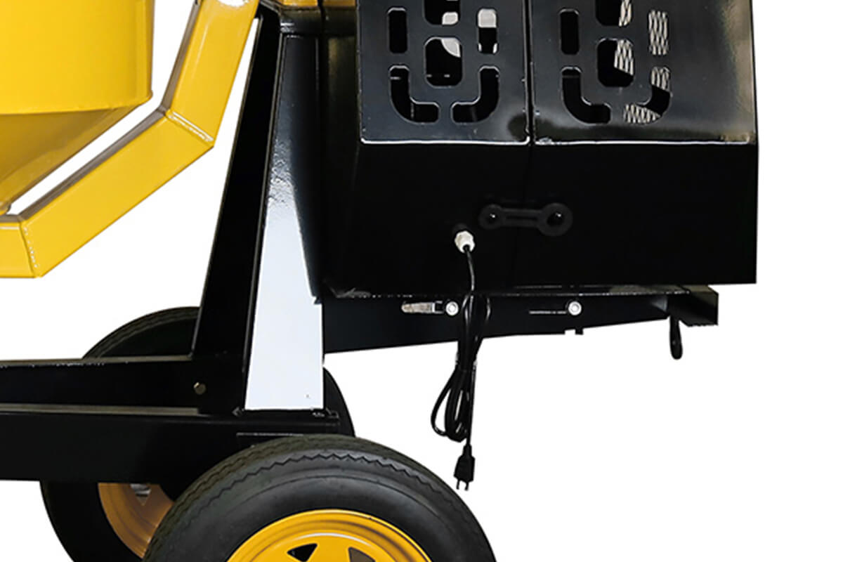400l towable concrete mixer