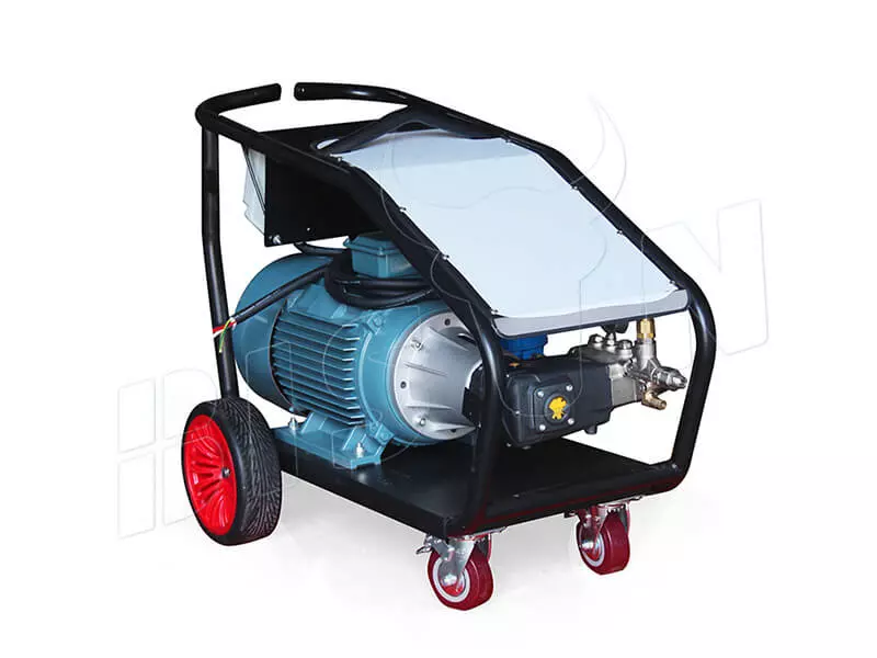 Hidrolavadora industrial de 380 V y 4 Kw