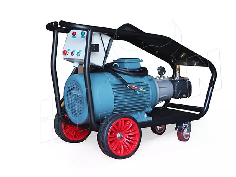 Hidrolavadora industrial de 380 V y 4 Kw