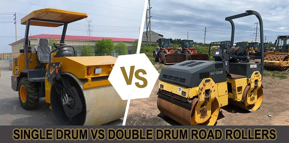 single vs double drum road roller