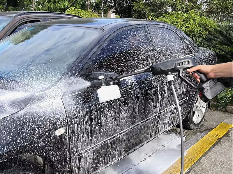 Lavadora de alta pressão sem fio de 156 W