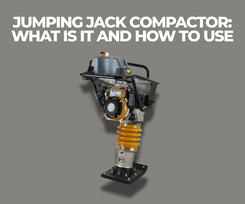 jumping jack compactor: what is it and how to use - BISON machinery
