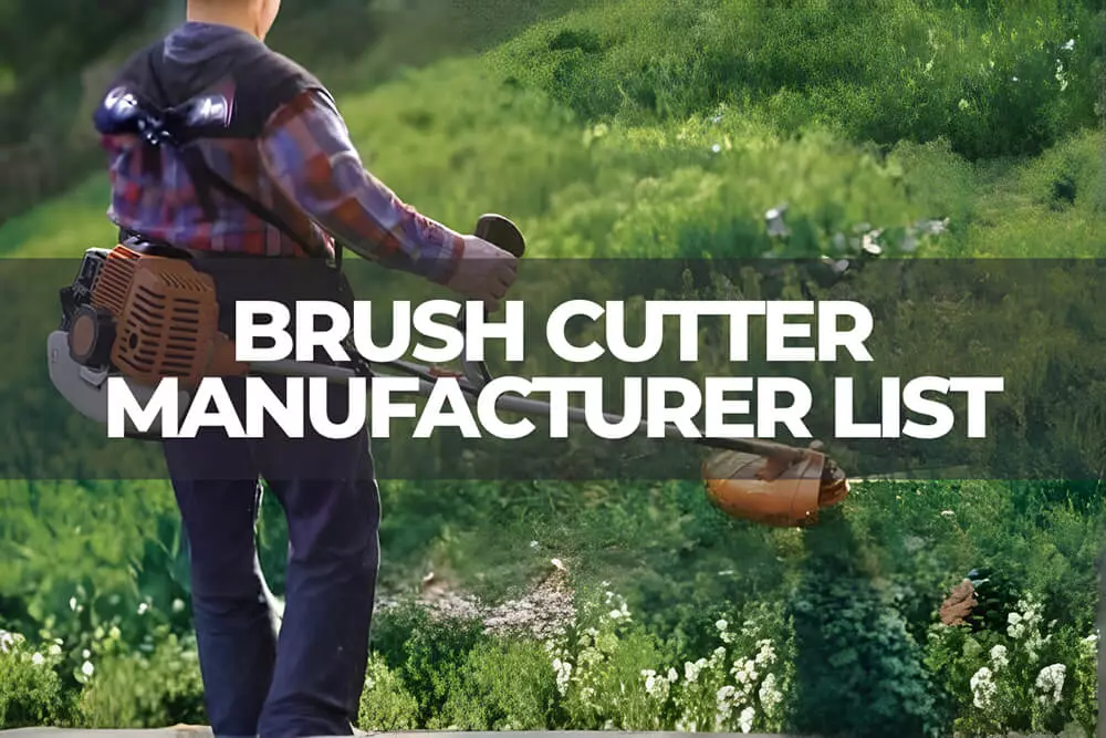 brush cutter manufacturer list