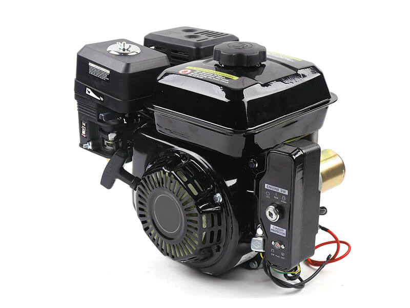 Motor de eje horizontal de 16 hp con arranque eléctrico