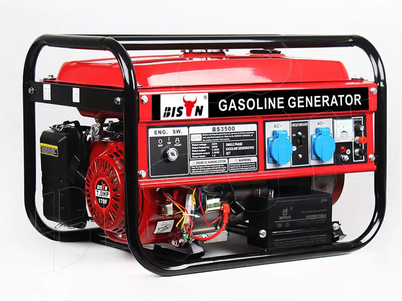 china ohv 6.5hp 3 phase gasoline generator